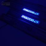 Светодиодные накладки на пороги Mazda 6 2002-2007