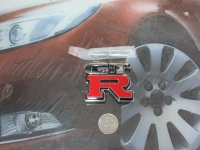 Эмблема алюминиевая для решетки радиатора GTR для автомобилей Nissan