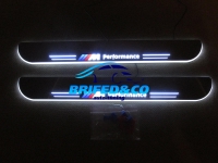 Накладки на пороги Premium Line для BMW  F30 F35 3 series  2012+