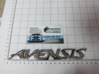 Эмблема шильдик на багажник Avensis хром 185*24 мм
