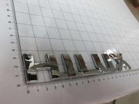Эмблема шильдик на багажник Hilux хром 190*35 мм