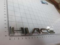 Эмблема шильдик на багажник Hiace хром 170*20 мм