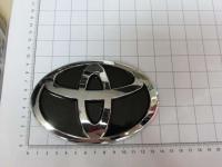 Эмблема шильдик логотип Toyota на решетку 140*90 мм