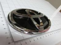 Эмблема шильдик логотип Toyota на решетку 140*90 мм