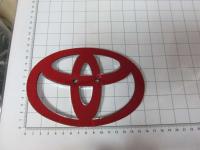 Эмблема шильдик логотип Toyota 160*110 мм
