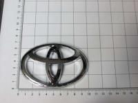 Эмблема шильдик логотип Toyota на багажник 98*67 мм 