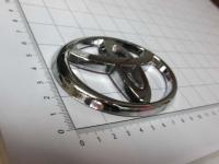 Эмблема шильдик логотип Toyota на багажник 98*67 мм 