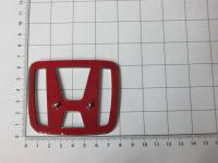 Эмблема шильдик логотип Honda 78*65 мм