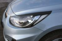 Реснички на фары Hyundai Solaris 2010 - 2013 (l дорестайлинг)