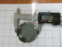 Ступичные колпачки Honda черные металл 57/53/10