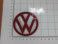 Эмблема шильдик логотип Volkswagen на багажник 70 мм