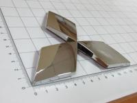 Эмблема шильдик логотип Mitsubishi на багажник, решетку 127x113 мм