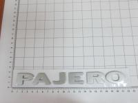Эмблема шильдик Pajero для Mitsubishi на багажник 205*23 мм