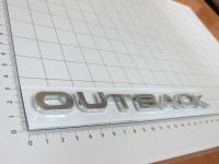 Эмблема шильдик Outback для Subaru на багажник 190*15 мм