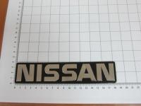 Эмблема шильдик с клеевой основой Nissan 182х38 мм