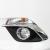Накладки на передние туманки light Mazda 3 2014 +