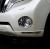 Хромированные накладки на передние туманки птф Toyota Prado 150 2014+