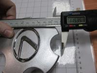 Колпак колеса Lexus 3D 115/57/13 (4шт)