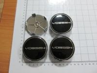 Ступичные колпачки Vossen серебро или черные 68/64 мм (4шт)
