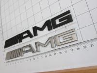 Эмблема AMG на багажник хром/черная металл Mercedes-Benz A220 817 10 15