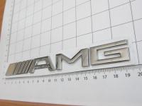 Эмблема AMG на багажник хром/черная металл Mercedes-Benz A220 817 10 15