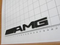 Эмблема AMG на багажник хром/черная металл Mercedes-Benz A220 817 10 15