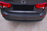 Накладка на задний бампер KIA Rio III (седан) 2015-2016 (рестайлинг)