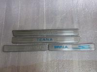 Накладки на пороги Nissan Teana 2008-2011