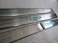 Накладки на пороги Nissan Teana 2008-2011
