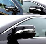 Хромированные накладки на боковые зеркала заднего вида Honda Accord 9 2013-2017 (узкие)