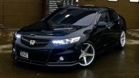 Юбка переднего бампера Modulo Honda Accord 8 2008-2013