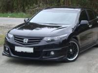 Юбка переднего бампера Mugen Honda Accord 8 2008-2011CU/CU2/TSX
