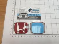 Красная эмблема J'S Racing Type R для Honda в руль тип A 53*43