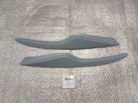 Реснички на фары Ford Focus 2 2009-2011г рестайлинг, накладки на фары