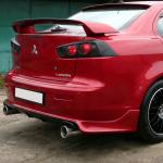 Накладки на задние фонари для Mitsubishi Lancer 10 X