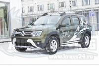 Накладки на колесные арки Renault Duster 2015+ (8 шт)