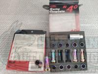 Гайки Racing composite R40 стальные M12 секретки