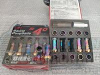 Гайки Racing composite R40 стальные M12 секретки