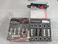 Гайки Racing composite R40 стальные M12 секретки
