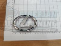 Эмблема шильдик логотип Lexus с клеевой основой 97х70 мм