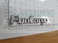 Шильдик с клеевой основой FunCargo на багажник 168*38мм