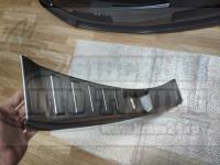Накладка металлическая на внутренний порог багажника Nissan X-trail 2014-2022 T32