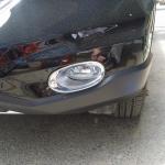 Хромированные накладки на передние туманки Honda CR-V 2010-2012