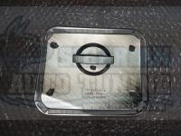 Хромированная накладка на лючок бензобака Nissan X-trail 2014-2017 T32