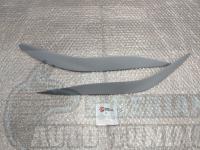 Реснички на фары Toyota Harrier 2003-2009, накладки на фары