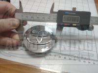 Ступичные колпачки ЦО Toyota 62 мм (Цена за 4шт)