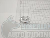 Оригинальная Эмблема хром на руль Mazda тип A 66*53 мм аирбэг