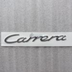 Эмблема шильдик на багажник Carrera Porsche хром 172x24 мм
