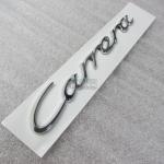 Эмблема шильдик на багажник Carrera Porsche хром 172x24 мм