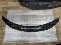 Дефлектор капота черный (спойлер, мухобойка) Mitsubishi Outlander 2005-2009г